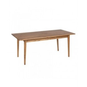 Tavolo da Pranzo ONA Mele legno di mindi 180 x 90 x 76 cm