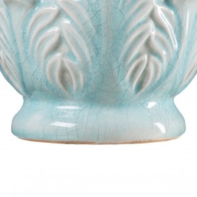 Statua Decorativa 17,5 x 17,5 x 25,5 cm Turchese