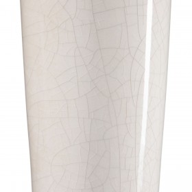 Vaso 13 x 13 x 33 cm Ceramica Beige