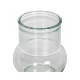 Vaso vetro riciclato 11 x 11 x 17 cm