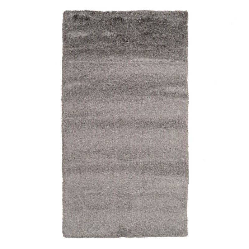 Tappeto 80 x 150 cm Grigio Poliestere