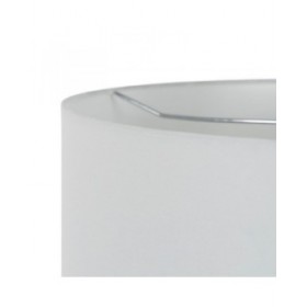 Lampada da tavolo Bianco Nero Metallo Ceramica Cristallo 60 W 220-240 V 45 x 45 x 73 cm