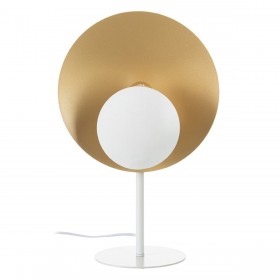 Lampada da tavolo Bianco Dorato Ferro 60 W 220 V 240 V 220-240 V 30 x 17,5 x 46 cm