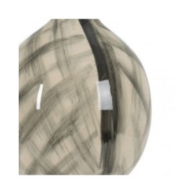 Lampada da tavolo Bianco Nero Metallo Ceramica Cristallo 60 W 220-240 V 45 x 45 x 73 cm