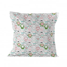Federa HappyFriday Moshi Moshi Macaque Multicolore 80 x 80 cm