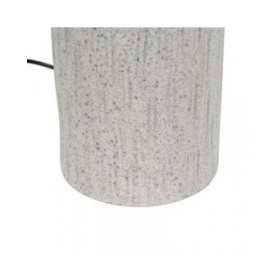 Lampada da tavolo Grigio Metallo Ceramica 60 W 220-240 V 38 x 38 x 73 cm