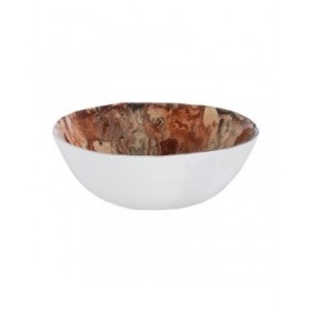 Ciotola Salmone Cristallo 13 x 13 x 4,5 cm