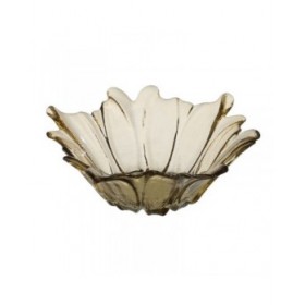 Centrotavola Oliva Cristallo 18 x 18 x 5,8 cm
