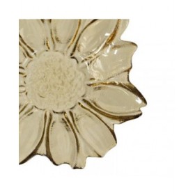 Centrotavola Oliva Cristallo 18 x 18 x 5,8 cm
