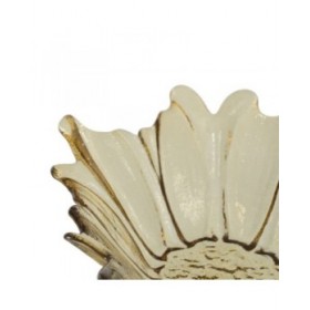 Centrotavola Oliva Cristallo 18 x 18 x 5,8 cm