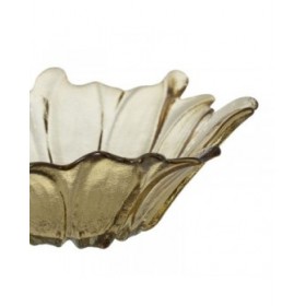 Centrotavola Oliva Cristallo 18 x 18 x 5,8 cm
