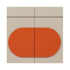 Ingresso NECTO Arancio Taupé 90 x 32 x 85,5 cm