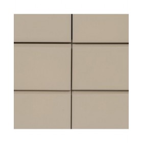 Credenza NECTO Arancio Taupé Ferro Legno MDF 75 x 41,8 x 123 cm