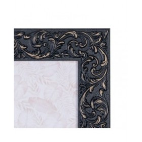 Cornice Portafoto Nero Legno MDF 10 x 15 cm 17,5 x 1,5 x 22 cm