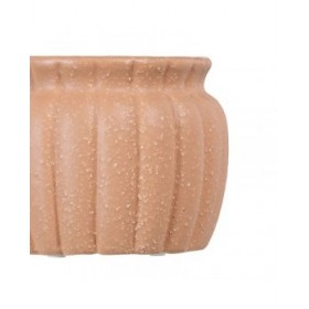 Vaso Arancio Ceramica 13,5 x 13,5 x 10 cm