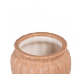 Vaso Arancio Ceramica 13,5 x 13,5 x 10 cm