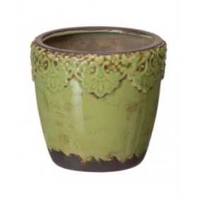 Vaso Pistacchio Ceramica 15,5 x 15,5 x 14 cm