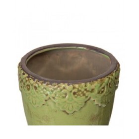Vaso Pistacchio Ceramica 15,5 x 15,5 x 14 cm