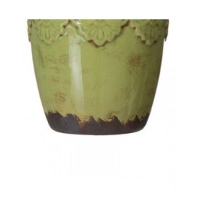 Vaso Pistacchio Ceramica 15,5 x 15,5 x 14 cm