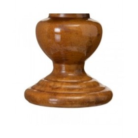 Portacandele Caramello Ceramica 11,5 x 11,5 x 13,5 cm
