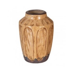 Vaso Marrone Ceramica 11,5 x 11,5 x 17,5 cm