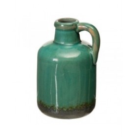 Vaso Blu scuro Ceramica 12 x 12 x 19 cm