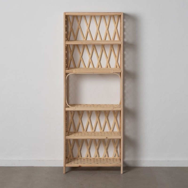 Scaffale RATÁN 64 x 34,5 x 171 cm Naturale Bambù