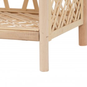 Scaffale RATÁN 64 x 34,5 x 171 cm Naturale Bambù