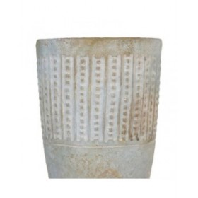 Vaso Grigio Cemento 14 x 14 x 19,5 cm