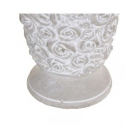 Vaso Grigio Cemento 15,5 x 15,5 x 23 cm