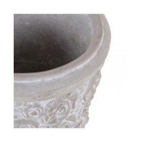 Vaso Grigio Cemento 15 x 15 x 14 cm