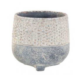Vaso Grigio Cemento 17,5 x 17,5 x 16,5 cm