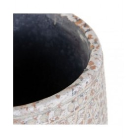 Vaso Grigio Cemento 17,5 x 17,5 x 16,5 cm