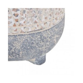 Vaso Grigio Cemento 17,5 x 17,5 x 16,5 cm