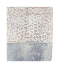 Vaso Grigio Cemento 13 x 13 x 20 cm