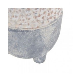 Vaso Grigio Cemento 13 x 13 x 20 cm