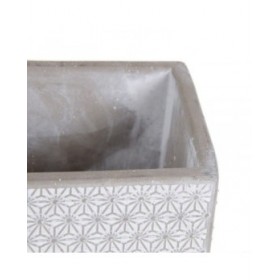 Vaso Grigio Cemento 17 x 17 x 17 cm