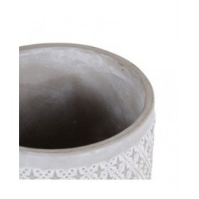 Vaso Grigio Cemento 14 x 14 x 14 cm