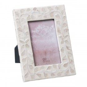 Portafoto Beige Madreperla 17 x 22 cm Legno MDF