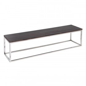 Tavolino da Caffè 152 x 38,5 x 38,5 cm Metallo Legno 3 Unità