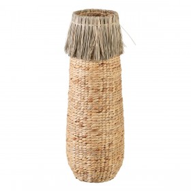 Vaso 23 x 23 x 82 cm Naturale Fibra naturale