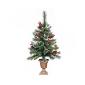 Albero di Natale Verde Multicolore 80 x 45 x 18 cm (4 Unità)