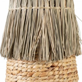 Vaso 23 x 23 x 82 cm Naturale Fibra naturale