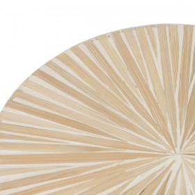 Tavolo aggiuntivo Beige Bambù 40 x 40 x 45 cm Legno MDF