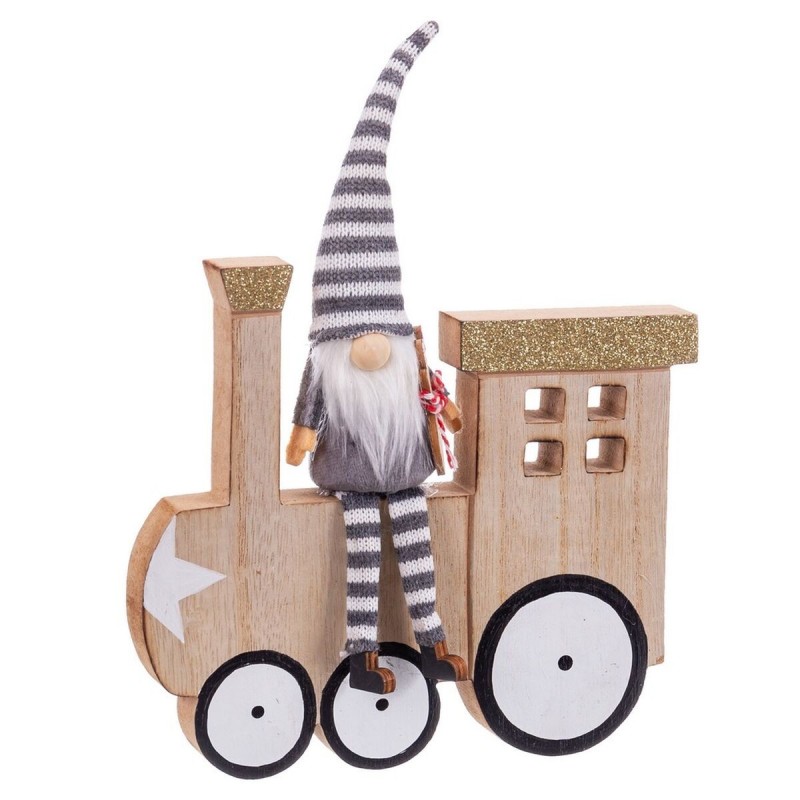 Statua Multicolore Treno 17,5 x 2 x 18 cm