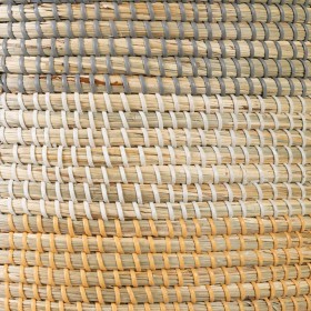 Set di Cesti 38 x 38 x 50 cm Naturale Grigio Fibra naturale (2 Pezzi)