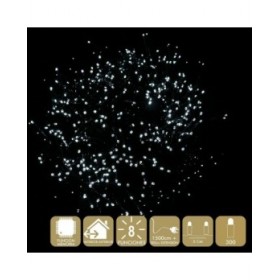 Ghirlanda di Luci LED Bianco 19,5 X 13 X 9,5 CM