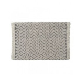 Tappeto Bianco Nero 200 x 300 x 1 cm