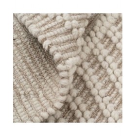 Tappeto Crema 80 x 150 x 1 cm