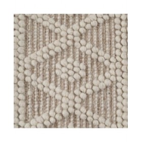 Tappeto Crema 80 x 150 x 1 cm